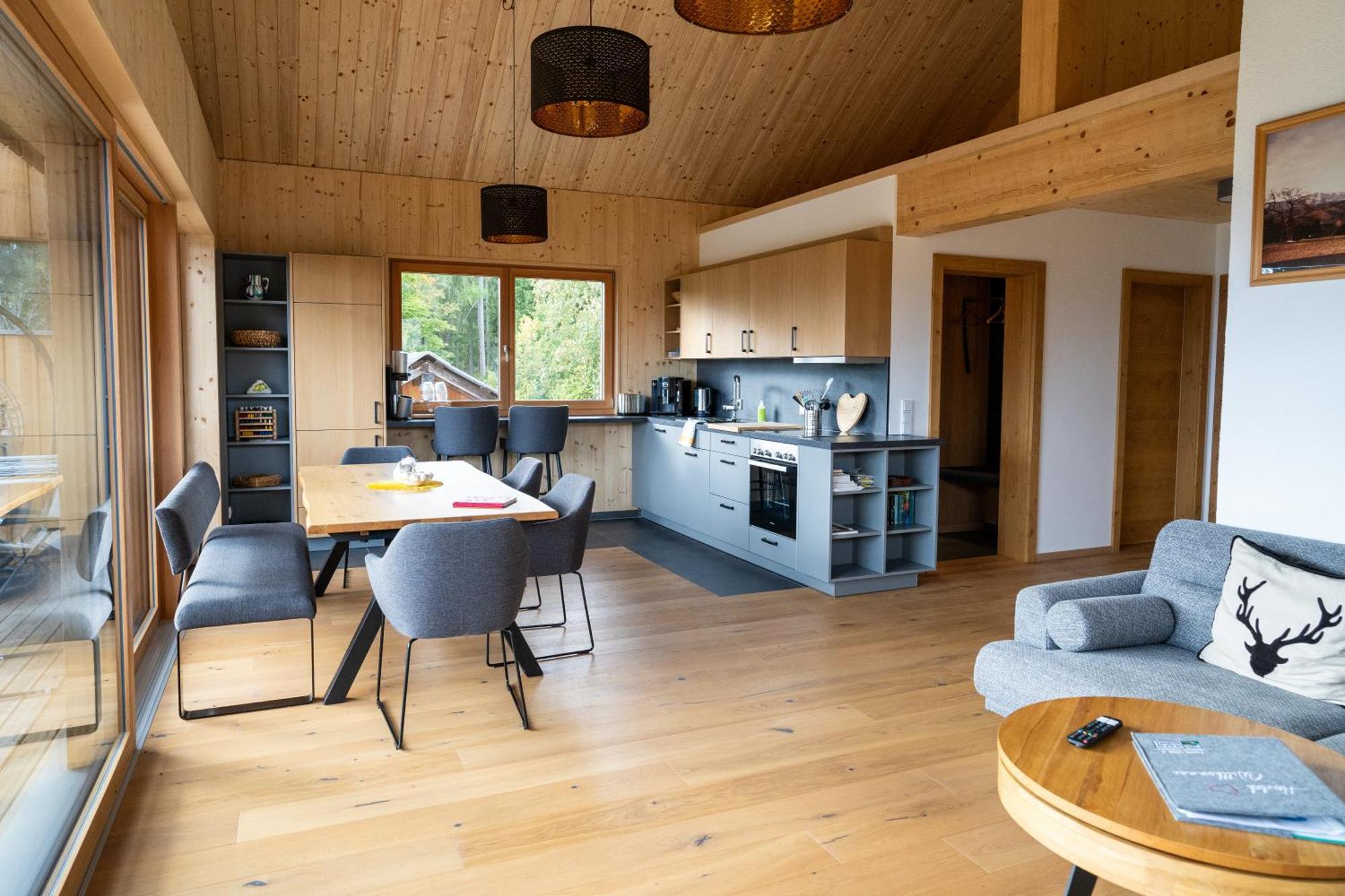 Holzhaus "Zum Schwarz'N" Apartment Aurach am Hongar Ngoại thất bức ảnh