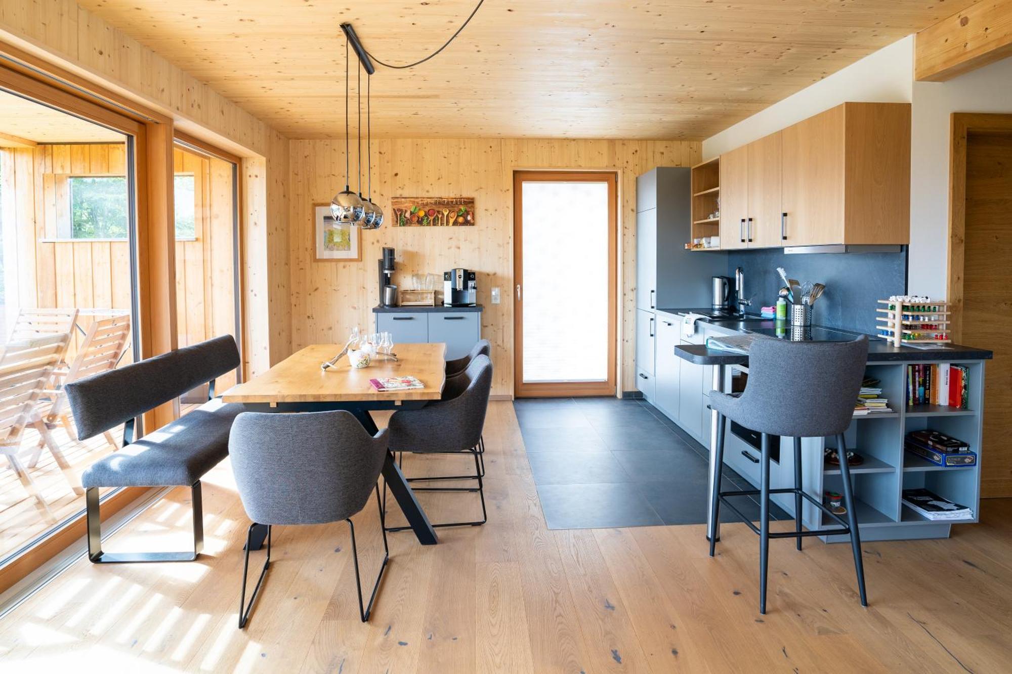 Holzhaus "Zum Schwarz'N" Apartment Aurach am Hongar Ngoại thất bức ảnh